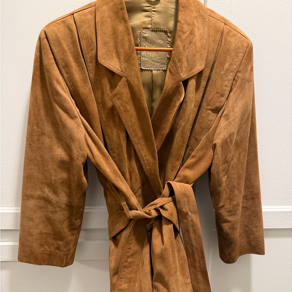 Vintage Italian Suede Women's Jacket